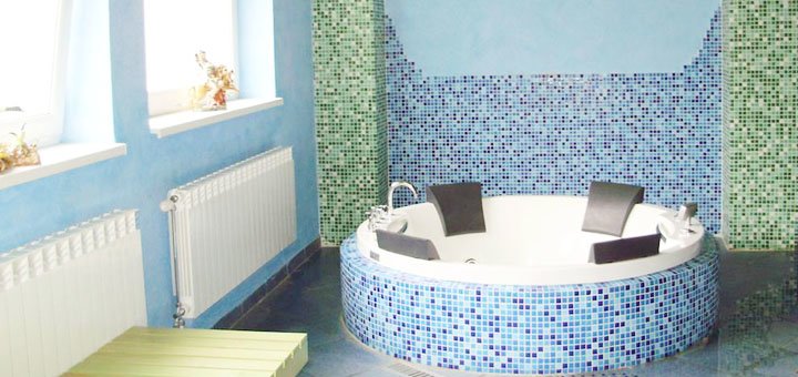 Sauna in the hotel &quot;at anita&quot; in uzhgorod. book by promotion