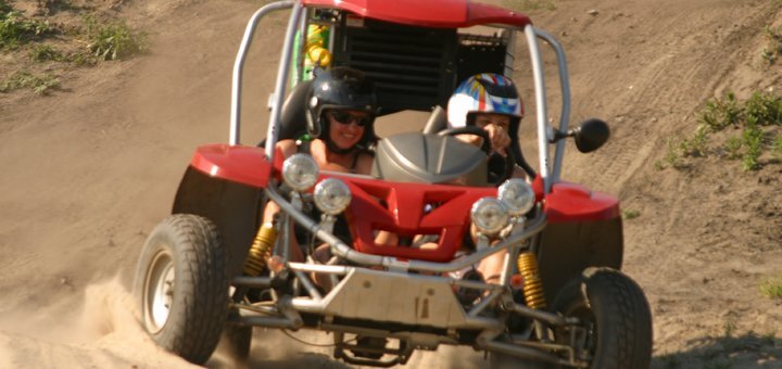 Buggy rental in the «Dream for rent» drive center in Kiev. Book for the promotion.