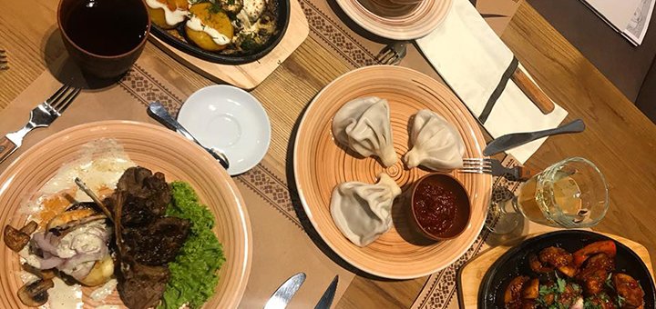 Promotion for dinner at the restaurant &quot;chachasala&quot; in kiev