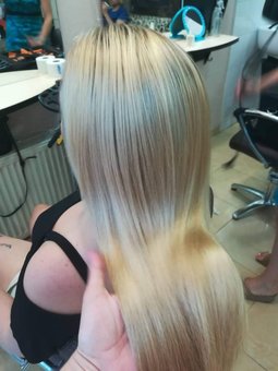 Блондування волосся в студії краси «rai». записуйтеся акцією.