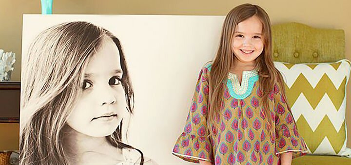 Flip flop portraits in "Present4u" printing studio in Chernivtsi. Order with a discount.