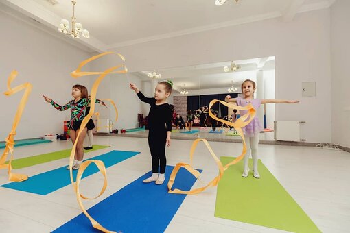 Gymnastics at karins fitness kids in odessa. sign up with a discount
