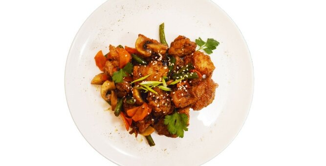 Tofu promotions on the menu