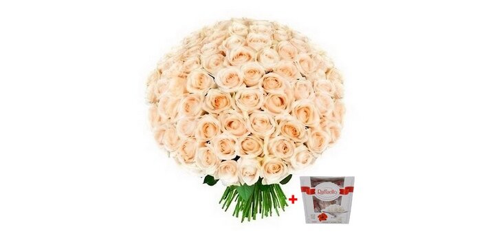 Roses with delivery from «Bouquet 24». Order with a discount.