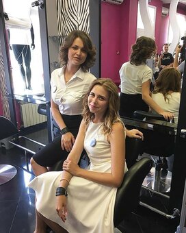Женская стрижка в салоне красоты Зебра Полтава. Записаться на женскую стрижку по акции