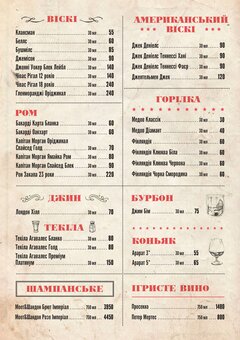 Coyote Ugly Bar Menu. Coyote ugly in Kiev 6