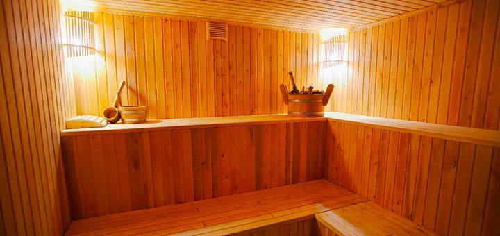 Sauna of the hotel "27 Zhemchuzhin". Relax with a discount