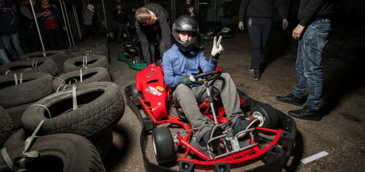Karting center Monaco, discount on rides