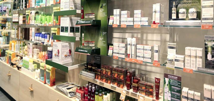 Low prices cosmetics shop "yves rocher"