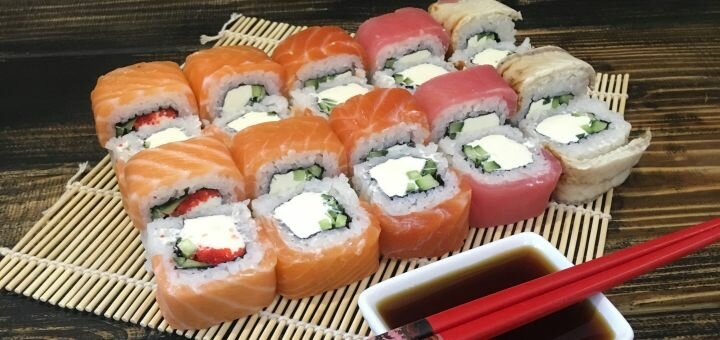 Discount on vme sushi and pizza menu from a delivery service in odessa