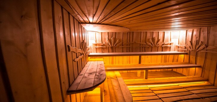 Sauna in the spa salon &quot;aqua spa&quot;