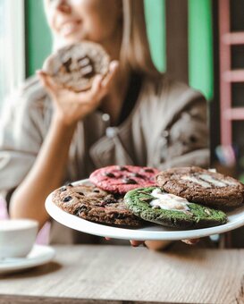 Discount on american cookies at milk and cookies