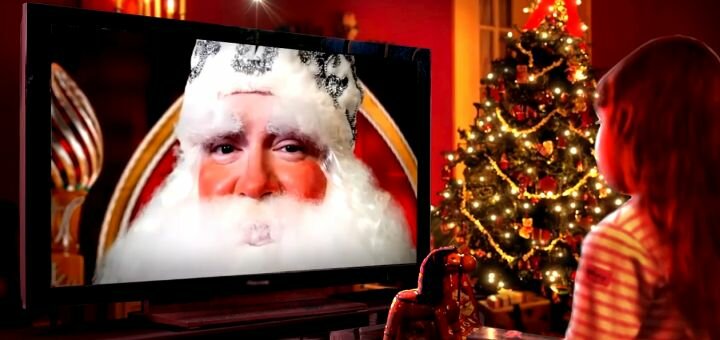 Congratulations from santa claus