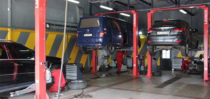 Special offer for service stations Pit Stop Garage