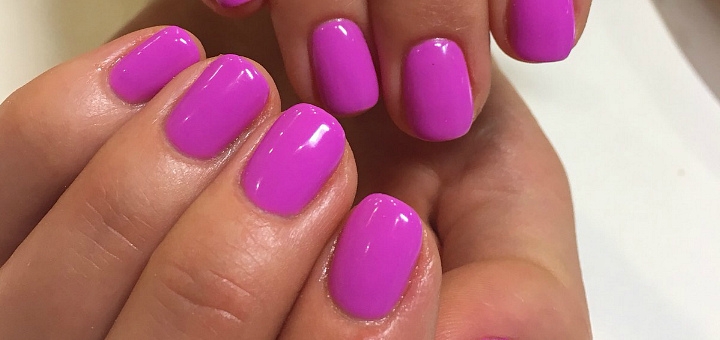 Manicure in the «Heaven» beauty office