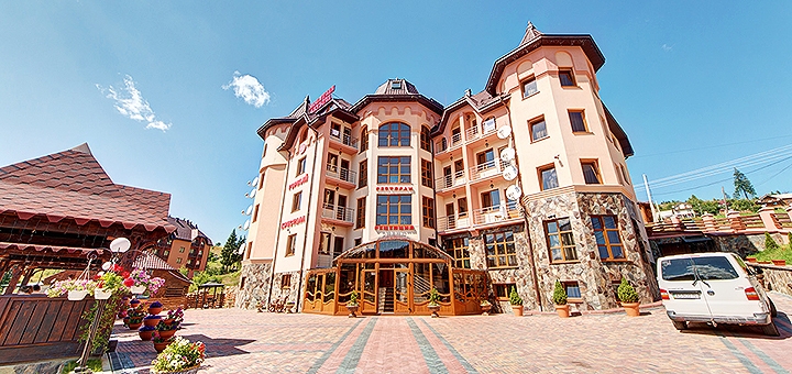 Mountain Crystal hotel in Bukovel. Rest on promotion 22