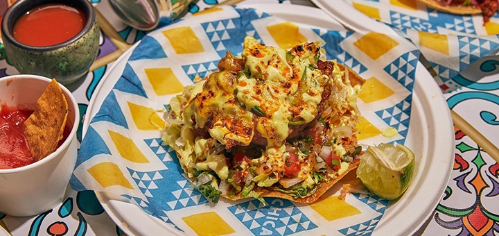 Акция на меню мексиканской кухни чика поблана