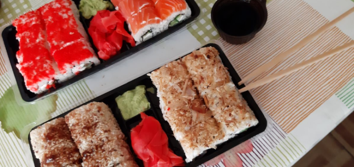 Доставка суши Sushi Time, Киев. Скидка на роллы