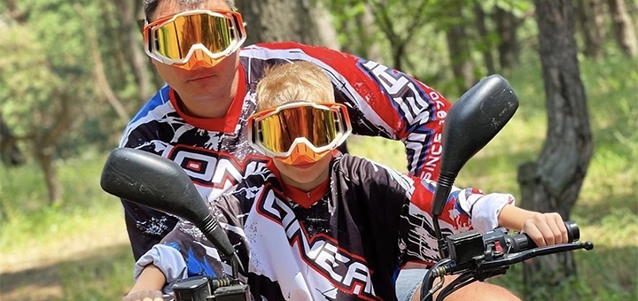 Rent of ATVs and Kvadro Dnepr motorcycles in Dnipro. With discount.