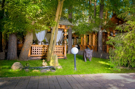 Restaurant Shashlychok near Kiev. Inexpensive