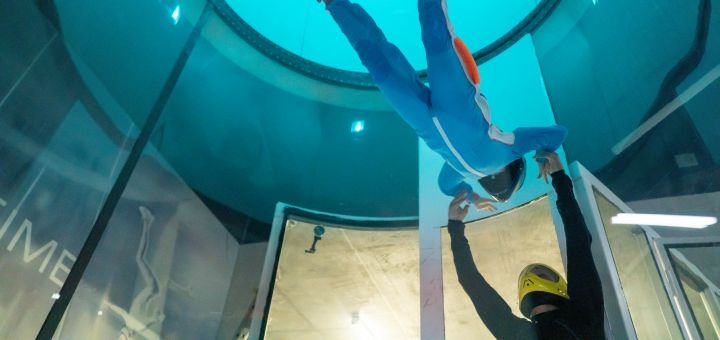 Wind tunnel FlyTime in Dnipro, discounts for flights