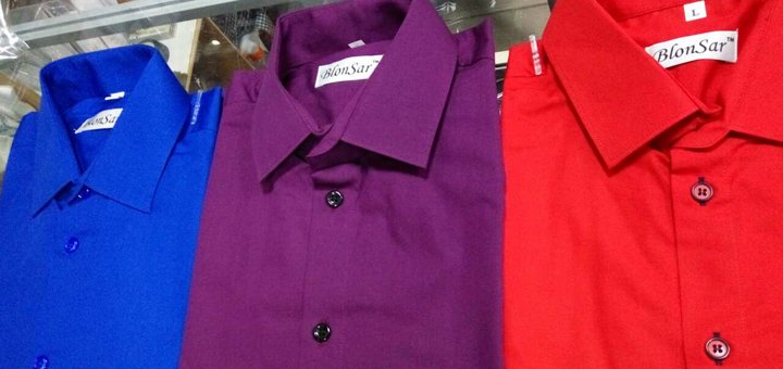 Men's shirts in MODA-MAN BS stores. Buy business men's clothing for a promotion.