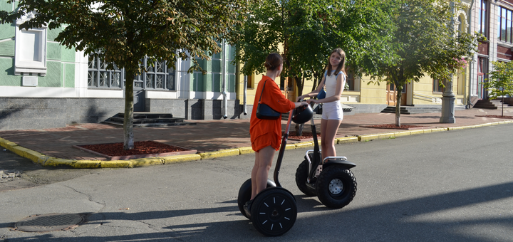 Прогулки на сигвеях «Green Wheels» в Киеве. Оплачивайте прокат segway по акции 11