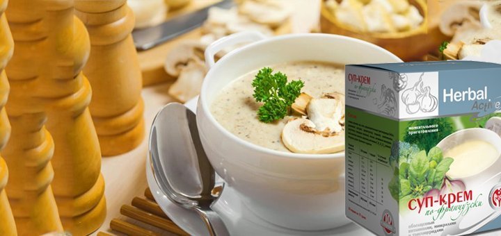Грибний суп-пюре моментального приготування з натуральними інгредієнтами у магазині «Арт-Натурал» у Києві. Купуйте натуральні продукти харчування за акцією.