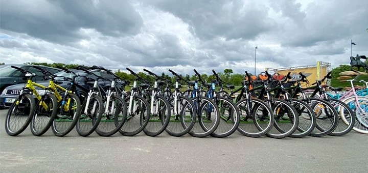 Bicycle rental Veliki.ua. Order on promotion 18