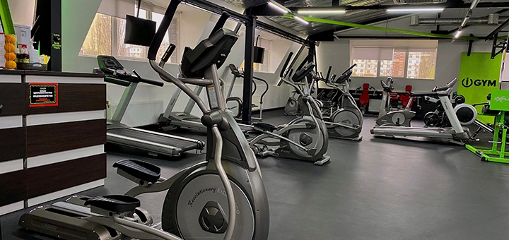 Тренажерна зала iGYM. Відвідуйте по акції 39