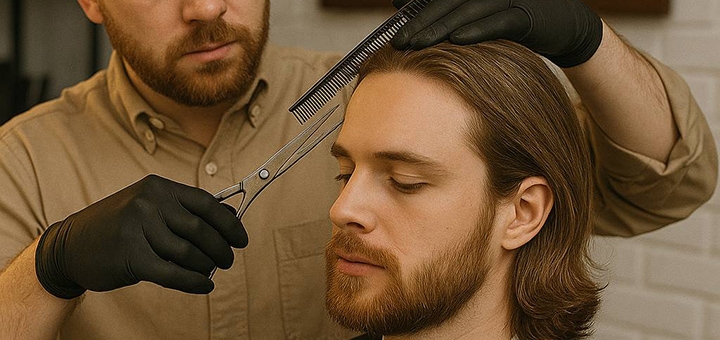 Постригтися у барбершопі Біла борода