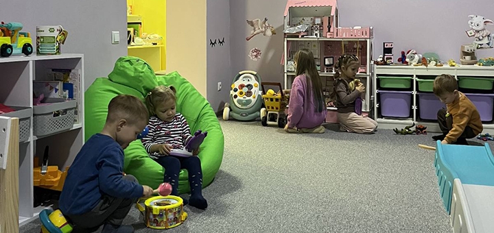 Игровая комната Там де діти. Посещайте по акции 28