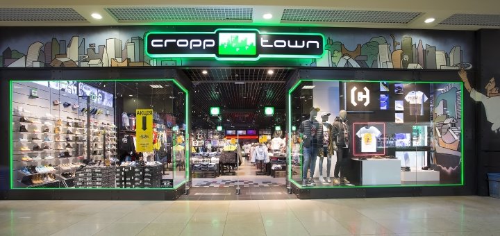 Знижки на весь асортимент товару в магазинах «cropp town»