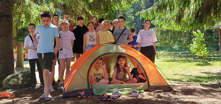 Children's camp Dragobrat Camp relax with a 12% discount