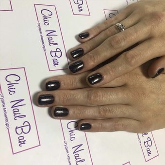 Гигиенический маникюр гель лак в студии маникюра «Chic nail bar» в Киеве. Записывайтесь на процедуру по акции.