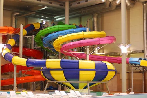 Promotion in the water park "Terminal"