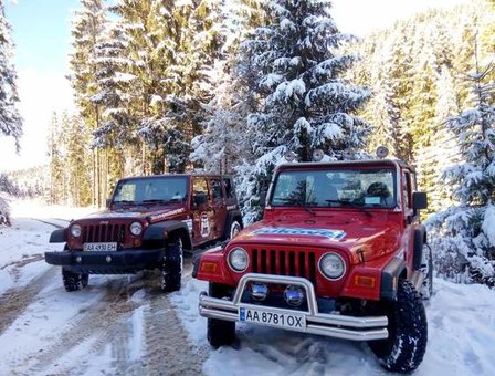 Прокат автомобилей «Jeep Wrangler» в Буковеле