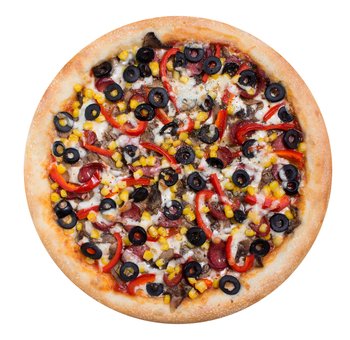 Піца «Сільська» в компанії «QR-Pizza». Купуйте за акцією