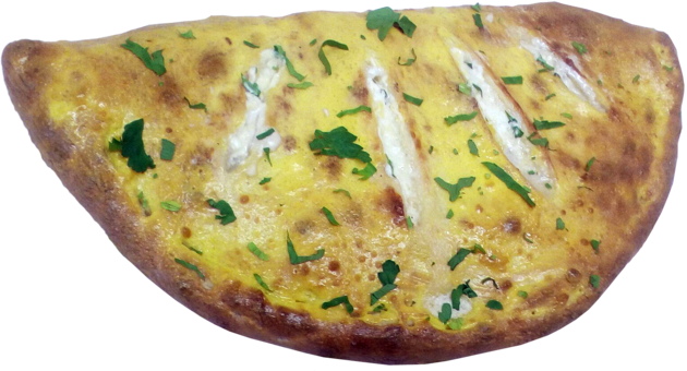 Кальцоне "Грибне" від компанії доставки "QR-Pizza". Замовляйте по акції