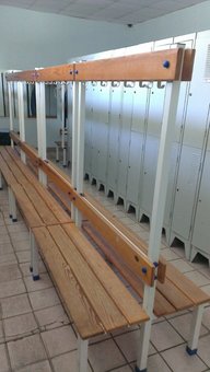 Locker room in the «Athlete» complex. Subscriptions at a discount