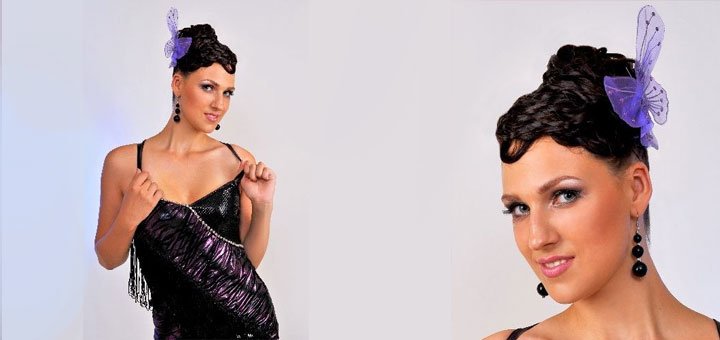 Professional evening make-up in the studio &quot;alta aesthetic&quot;