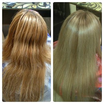 Фарбування волосся у салоні краси «Леді Вікторія» у Дніпрі. Записуйтесь до перукаря з акції.