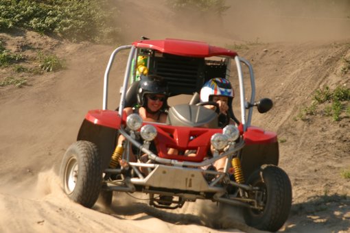 Buggy rental in the «Dream for rent» drive center in Kiev. Book for the promotion.