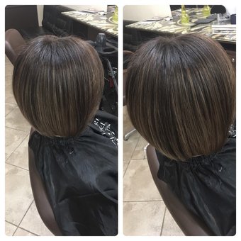 Фарбування волосся у салоні краси «Lady Victoria» у Дніпрі. Записуйтесь на стрижку та фарбування волосся по акції.