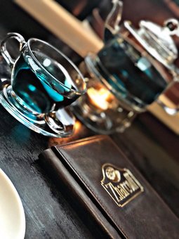 Elite tea in Zharkoff coffee houses in Vinnitsa. Order the menu for the promotion.