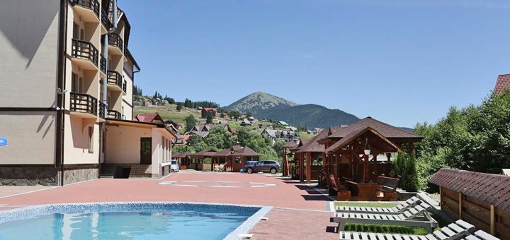 Discounts for rest in the hotel "Villa Leku" in Bukovel