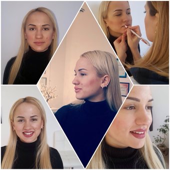 Permanent lip makeup at the Polaris studio in Nikolaev. Sign up for the promotion.